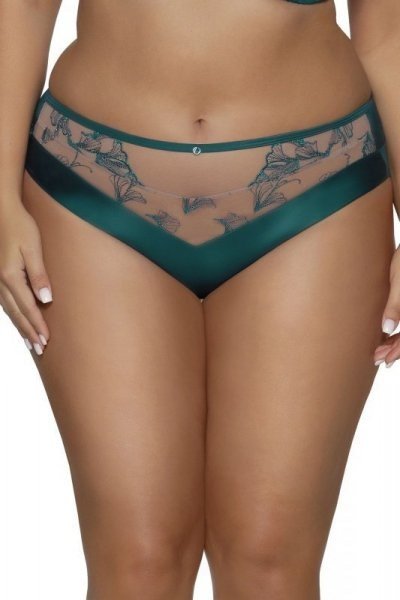 Ava Rafia 2087 emerald Kalhotky M smaragdová