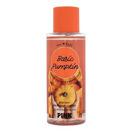 Victoria's Secret Pink Basic Pumpkin tělový sprej 250 ml pro ženy