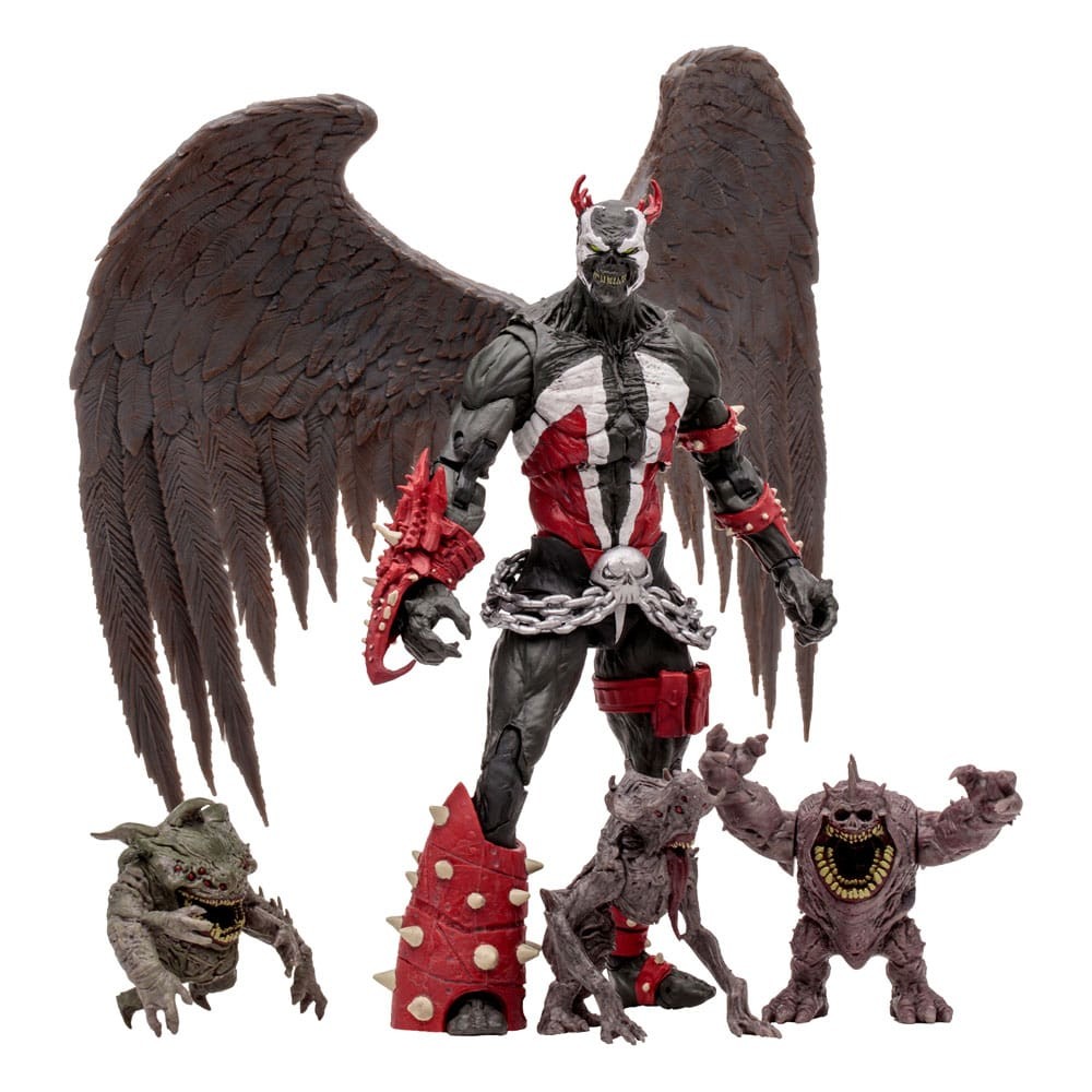 McFarlane | Spawn - sběratelská figurka King Spawn with Wings and Minions 30 cm