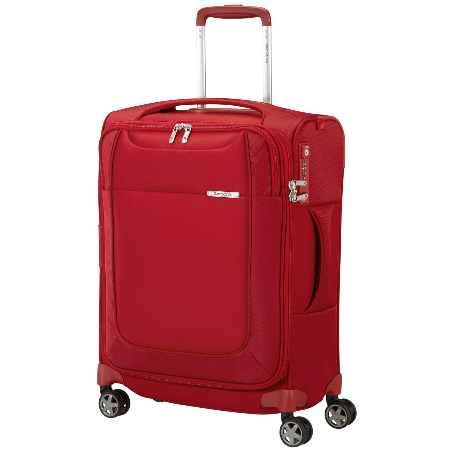 Cestovní kufr Samsonite D'lite Spinner 55 Exp Barva: červená
