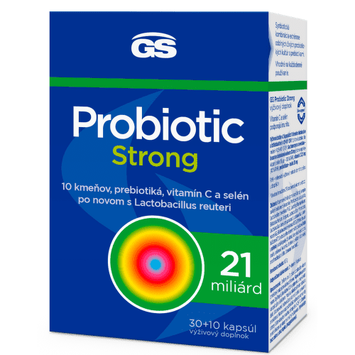 GS Probiotic Strong cps.30+10 - balení 3 ks