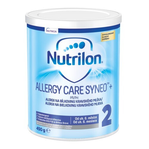 NUTRILON 2 ALLERGY CARE SYNEO + perorální prášek pro přípravu roztoku 1X450G