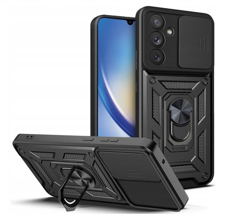 Kryt Armor Lens TopQ Samsung A25 5G ultra odolný černý 115718