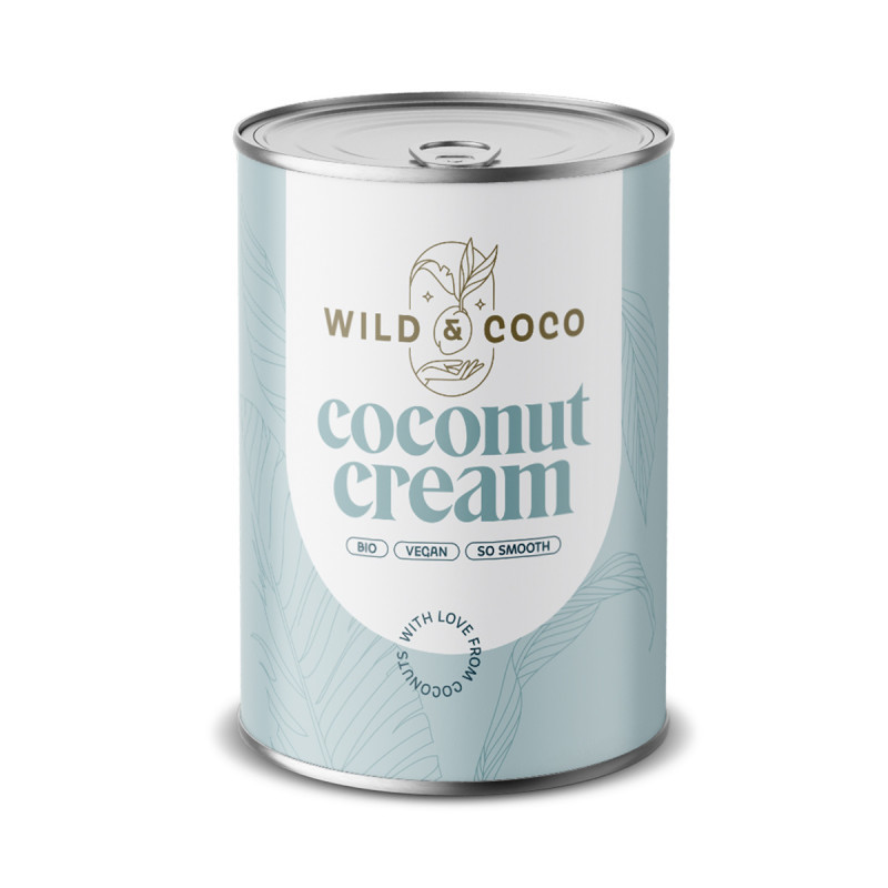 Kokosové mléko BIO (22% tuku) Wild & Coco
