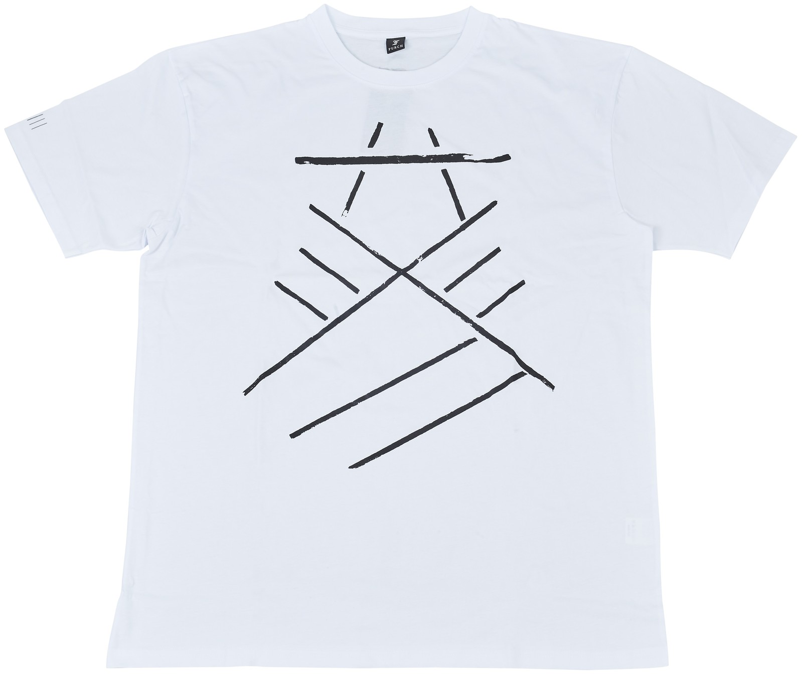 Furch White T-shirt print bracing XL