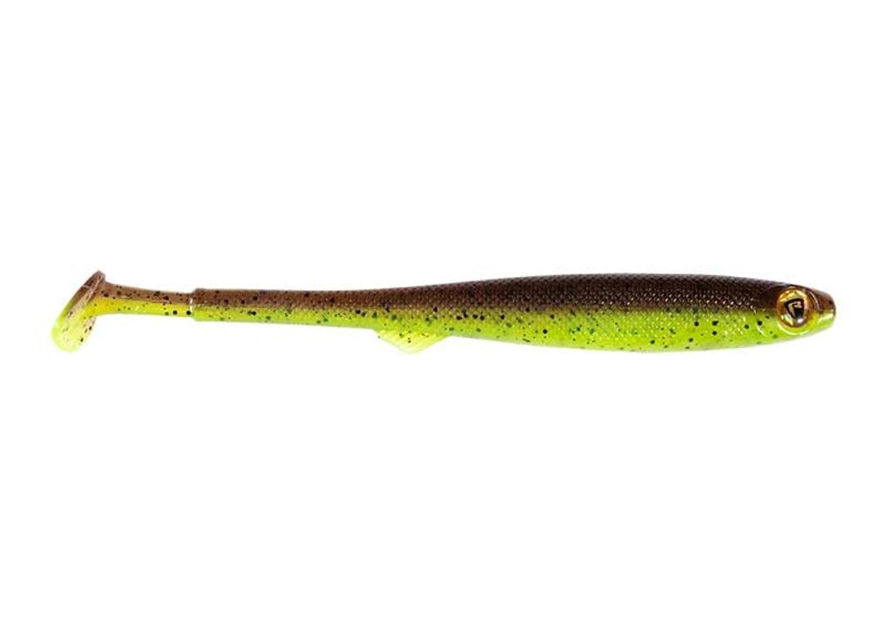 Fox Rage Gumová nástraha Slick Fast Super Soft UV Green Pumpkin - 18cm