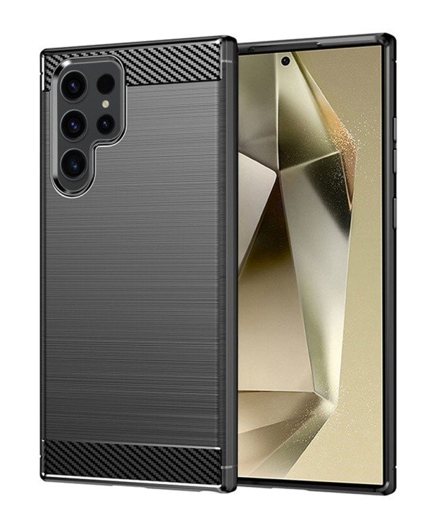 Kryt TopQ Samsung S24 Ultra černý 117466
