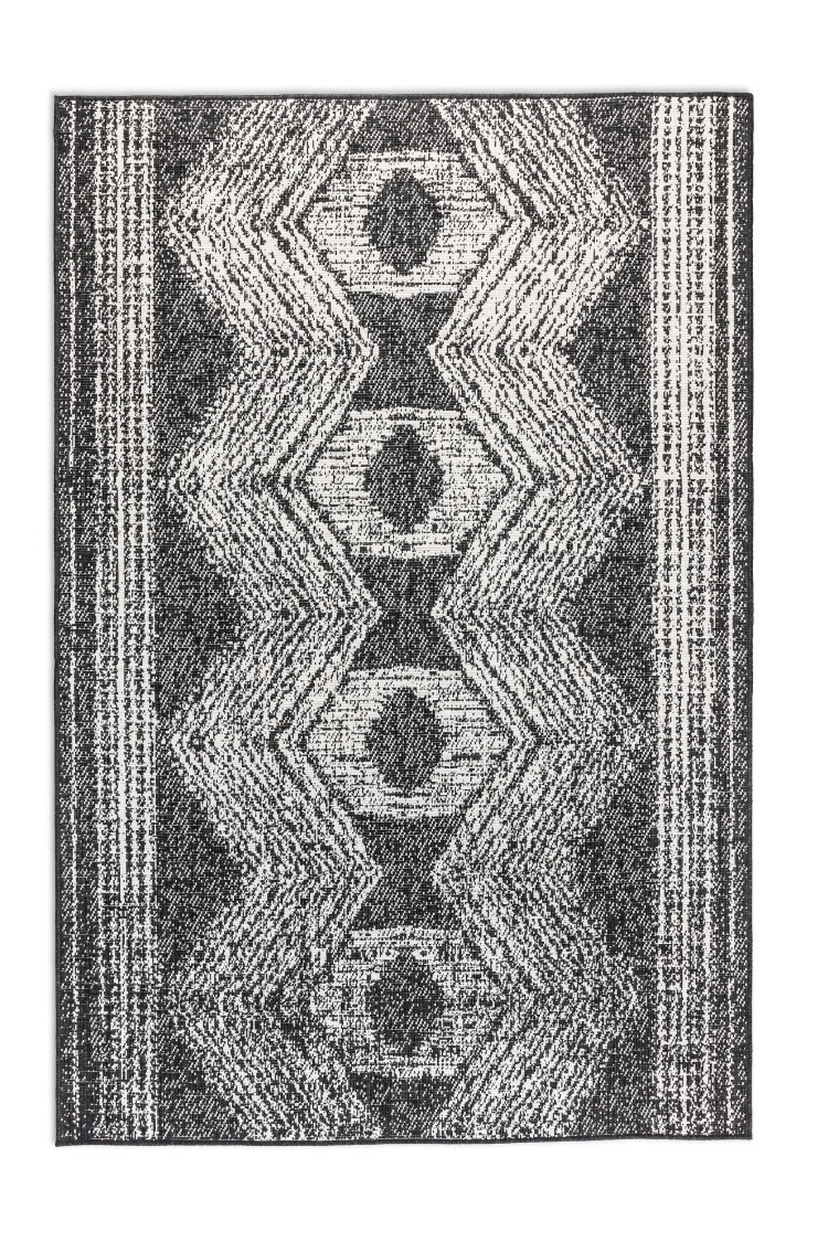 Kusový koberec Gemini 106009 Black z kolekce Elle – na ven i na doma - 80x150 cm ELLE Decoration koberce