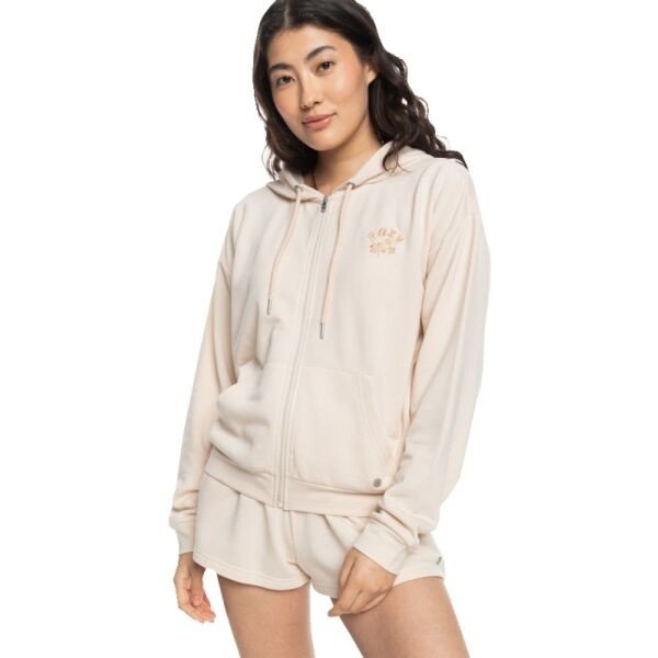 Roxy SURFING BY DAYLIGHT Dámská mikina, béžová, veľkosť M