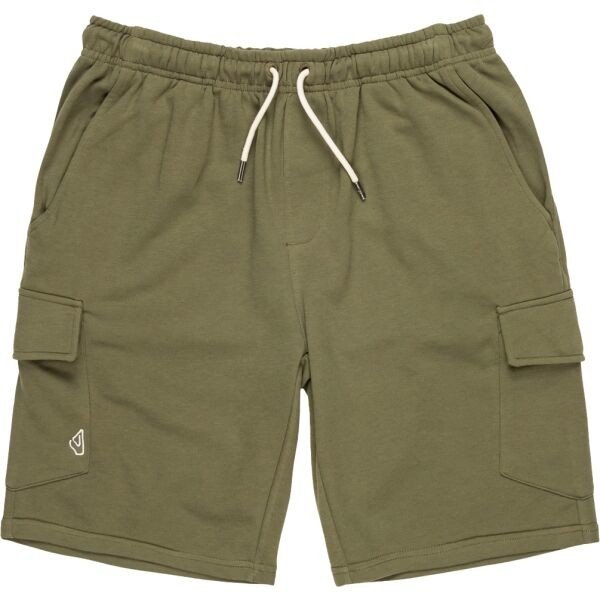 Quiksilver CARGO JOGGER LIGHT Pánské kraťasy, khaki, veľkosť XL