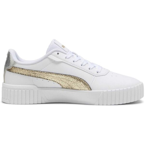 Puma CARINA 2.0 METALLIC SHINE Dámské tenisky, bílá, veľkosť 39