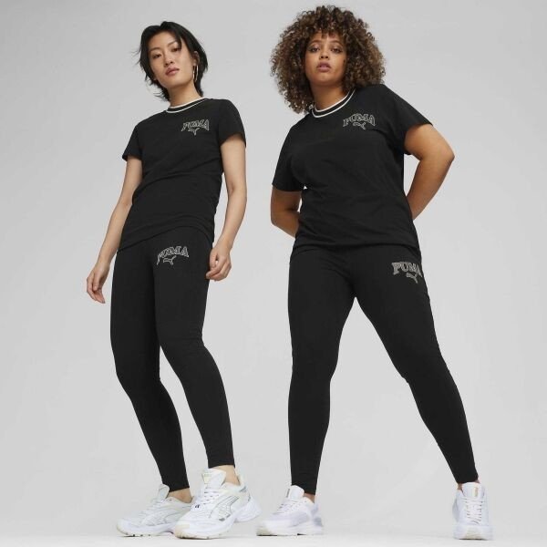 Puma SQUAD HIGH WAIST LEGGINGS Dámské legíny, černá, veľkosť S