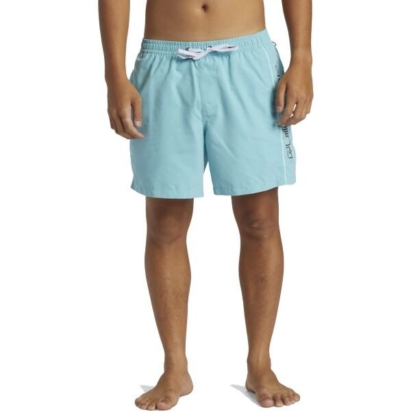 Quiksilver EVERYDAY VERT VOLLEY 16 Pánské plavky, tyrkysová, veľkosť M