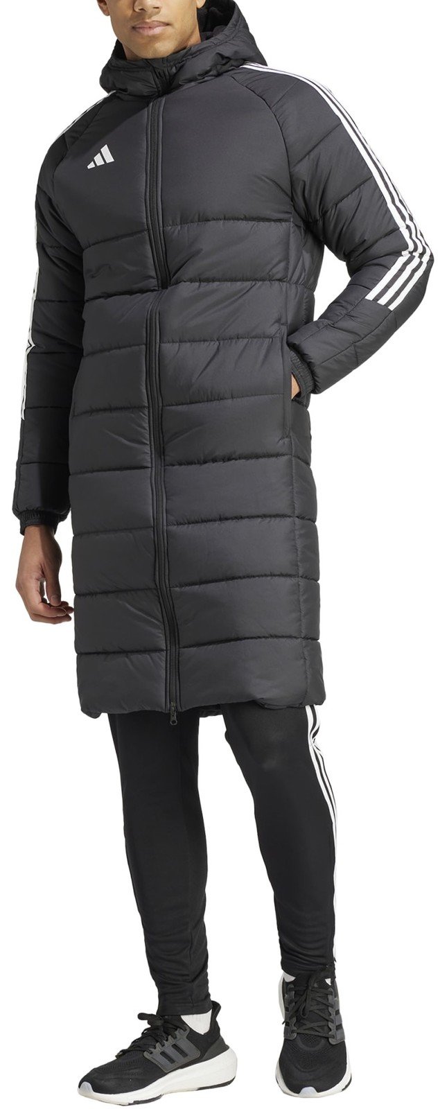 Bunda s kapucí adidas TIRO24 L COAT