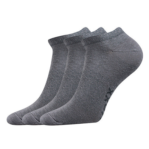 3PACK ponožky VoXX šedé (Rex 00) M