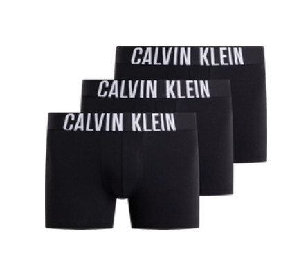 3PACK pánské boxerky Calvin Klein nadrozměr černé (NB3839A-9H1) XXL