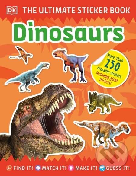 Ultimate Sticker Book Dinosaurs - Dorling Kindersley