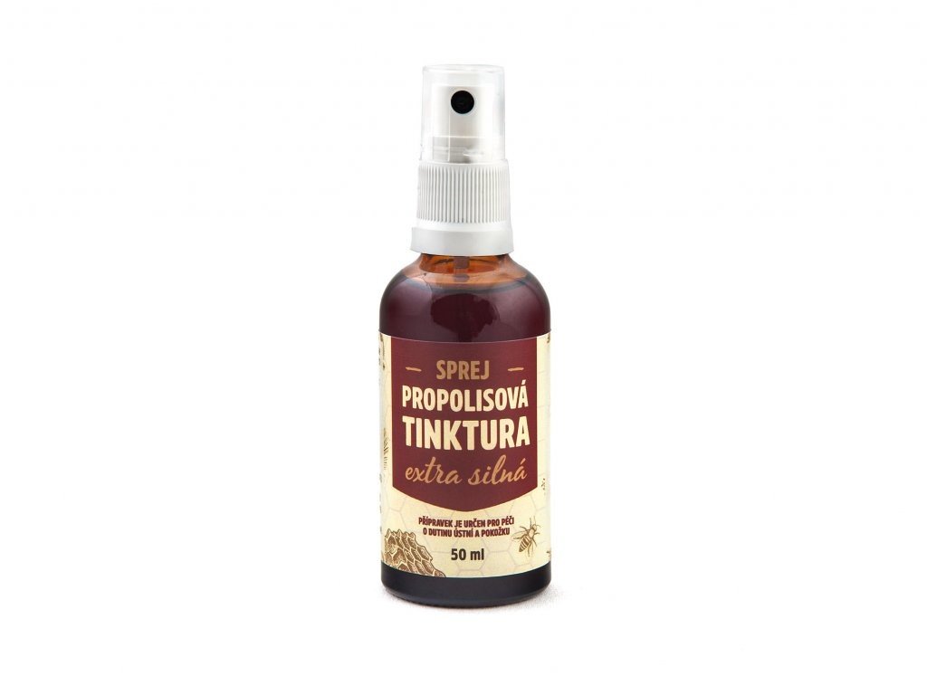 Karel Kolínek Propolisová tinktura 50 ml - sprej EXTRA SILNÁ