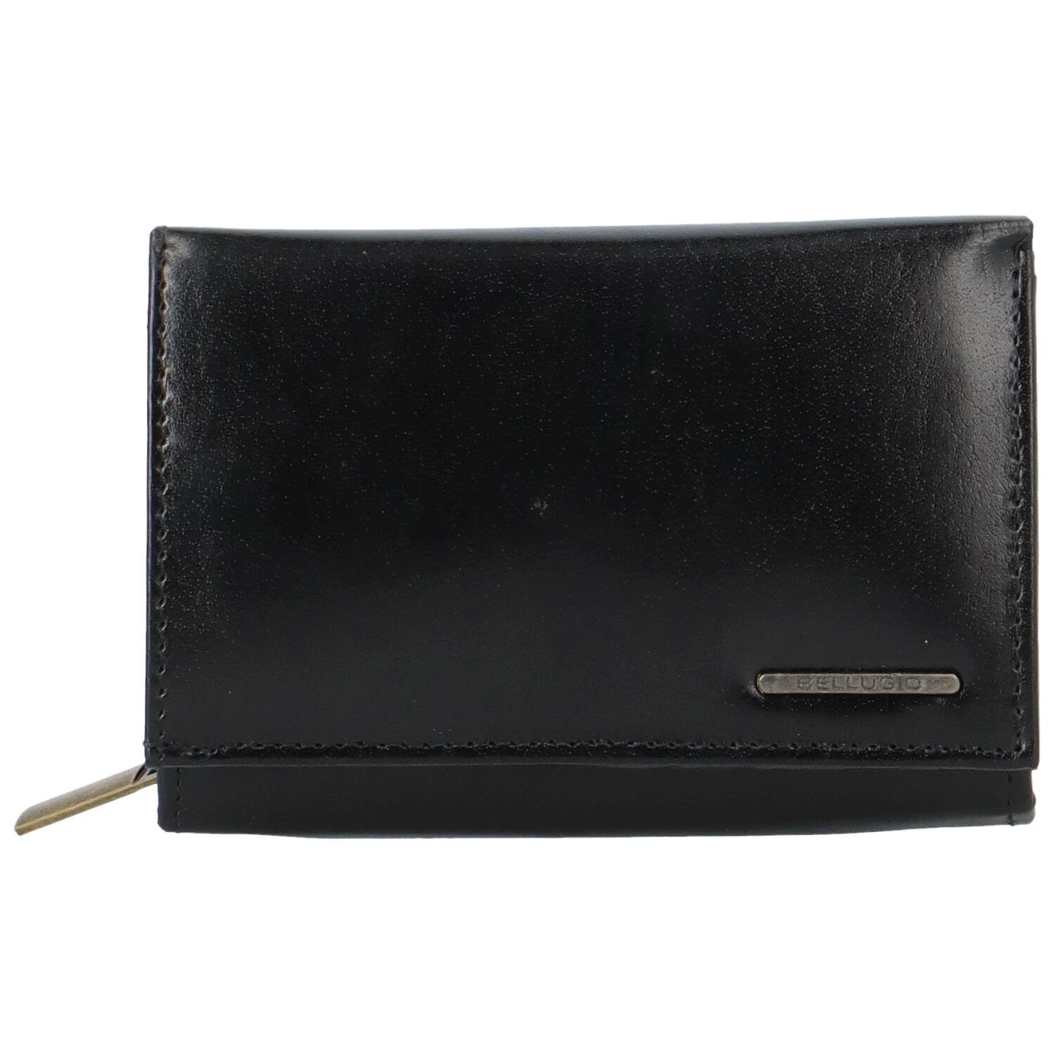 Dámská kožená peněženka černá - Bellugio Milada černá