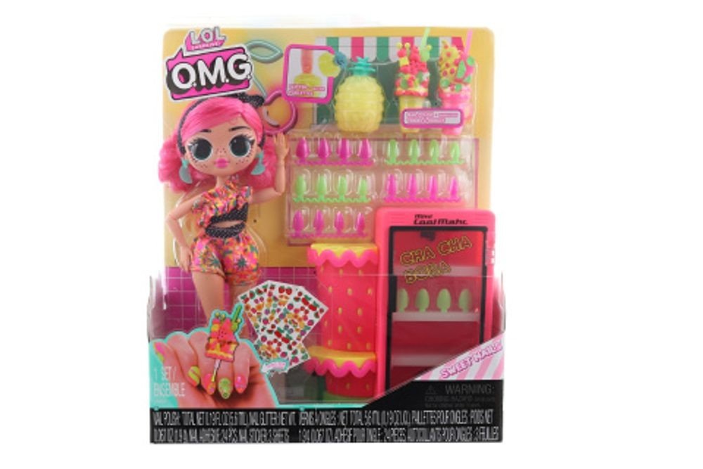 Popron.cz L.O.L. Surprise! OMG Nehtové studio s panenkou - Pinky Pops Frui
