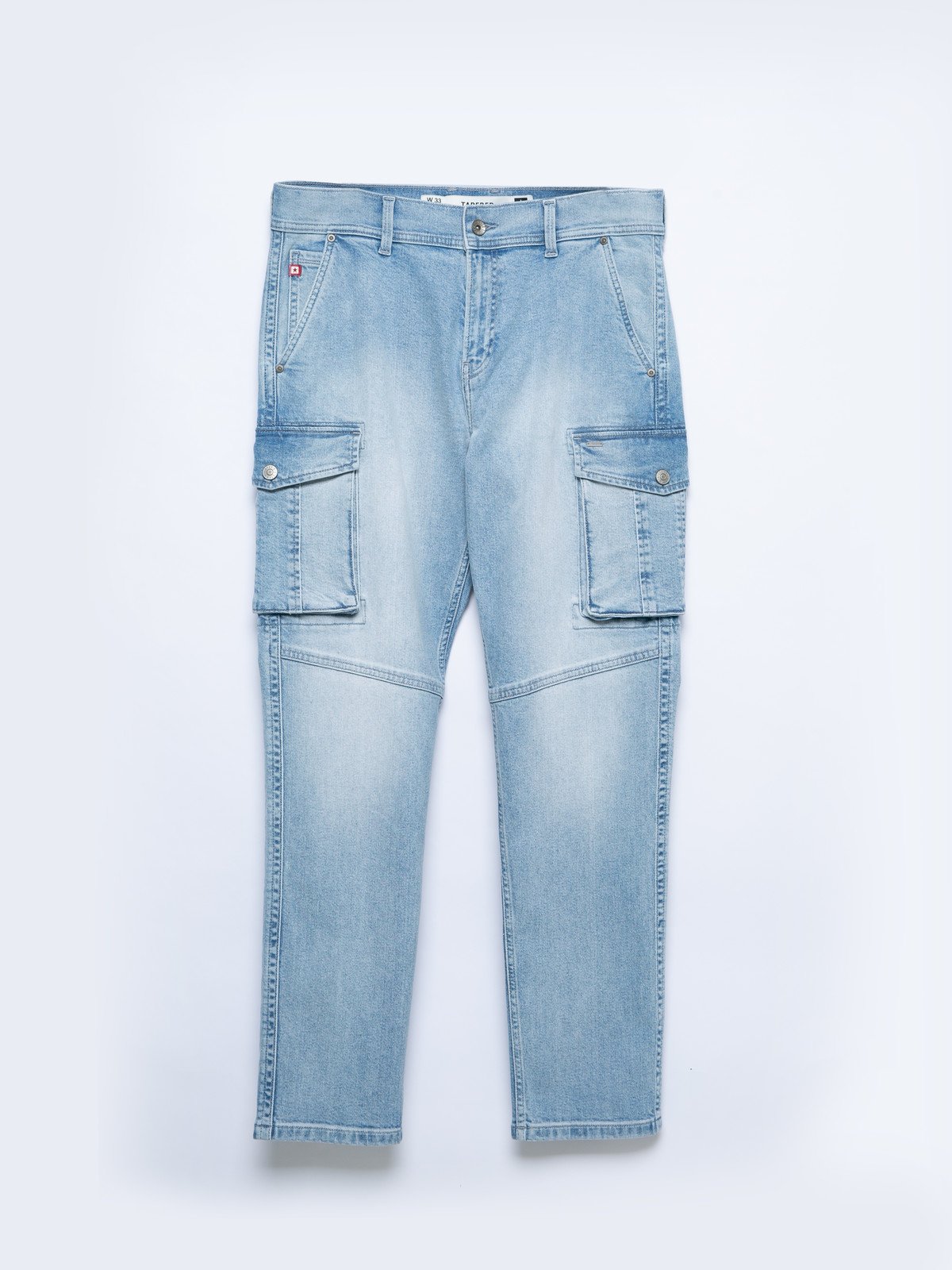 Big Star Man's Tapered Trousers Denim 190063  Denim-217