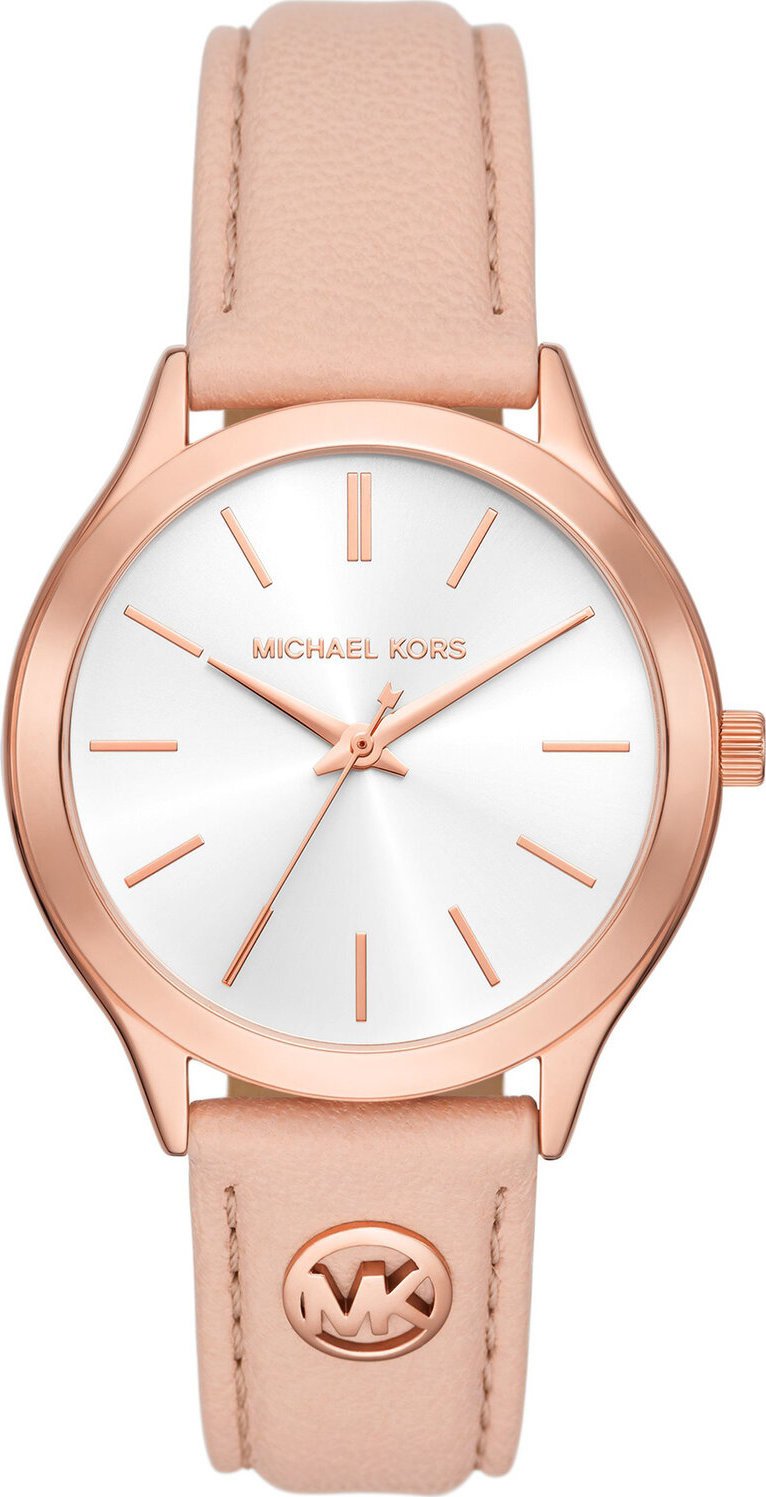 Hodinky Michael Kors Slim Runway MK7467 Rose Gold/Rose Gold