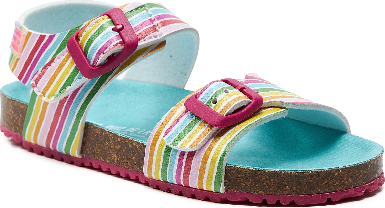 Sandály Agatha Ruiz de la Prada 242939-A S Blanco Y Rayas