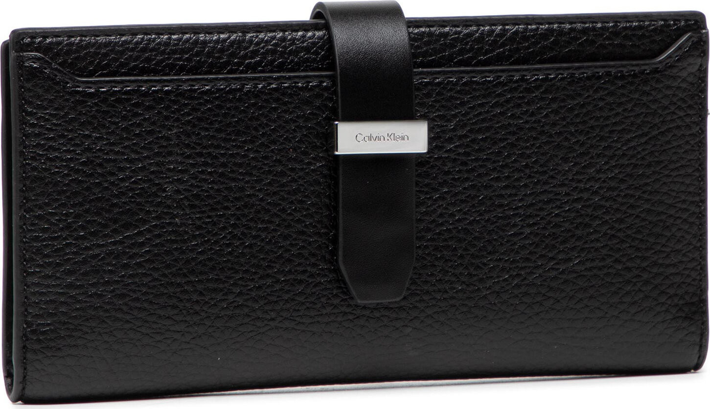 Velká dámská peněženka Calvin Klein Ck Code Business Cardholder K60K608750 Ck Black BAX