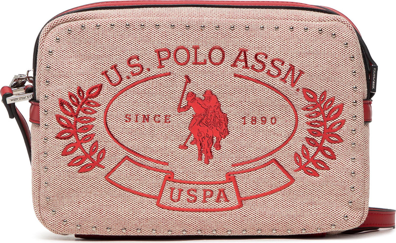 Kabelka U.S. Polo Assn. Great Meadow BEUWH5415WUP400 Red