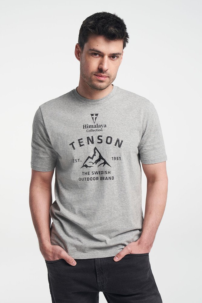 TENSON Himalaya Tee M šedé, S