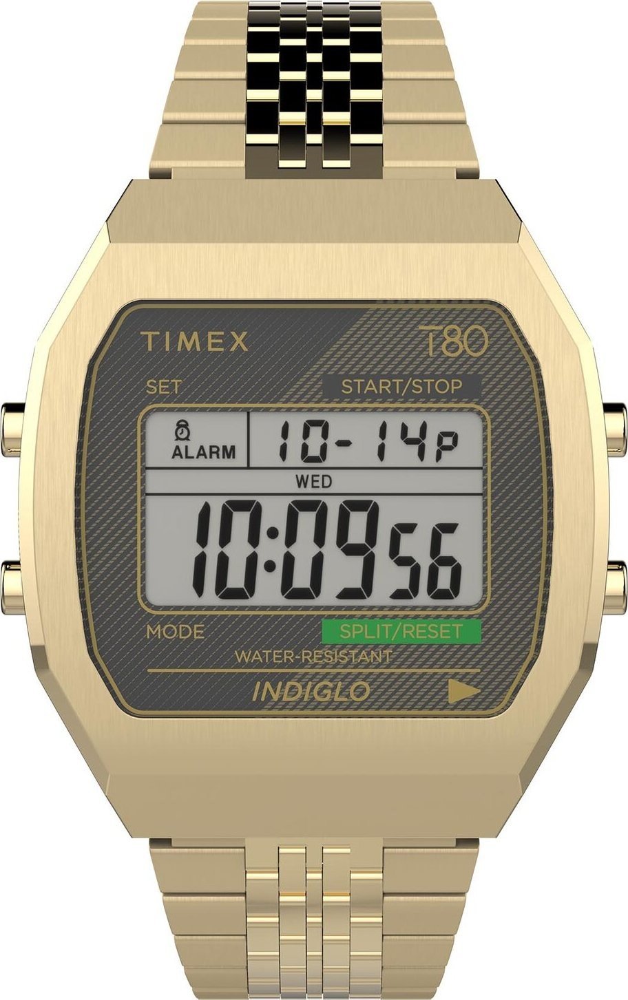 Hodinky Timex T80 TW2V74300 Gold/Gold