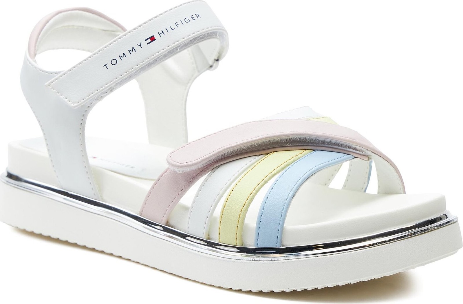 Sandály Tommy Hilfiger Velcro Sandal T3A2-33241-0326 S Multicolor Y913