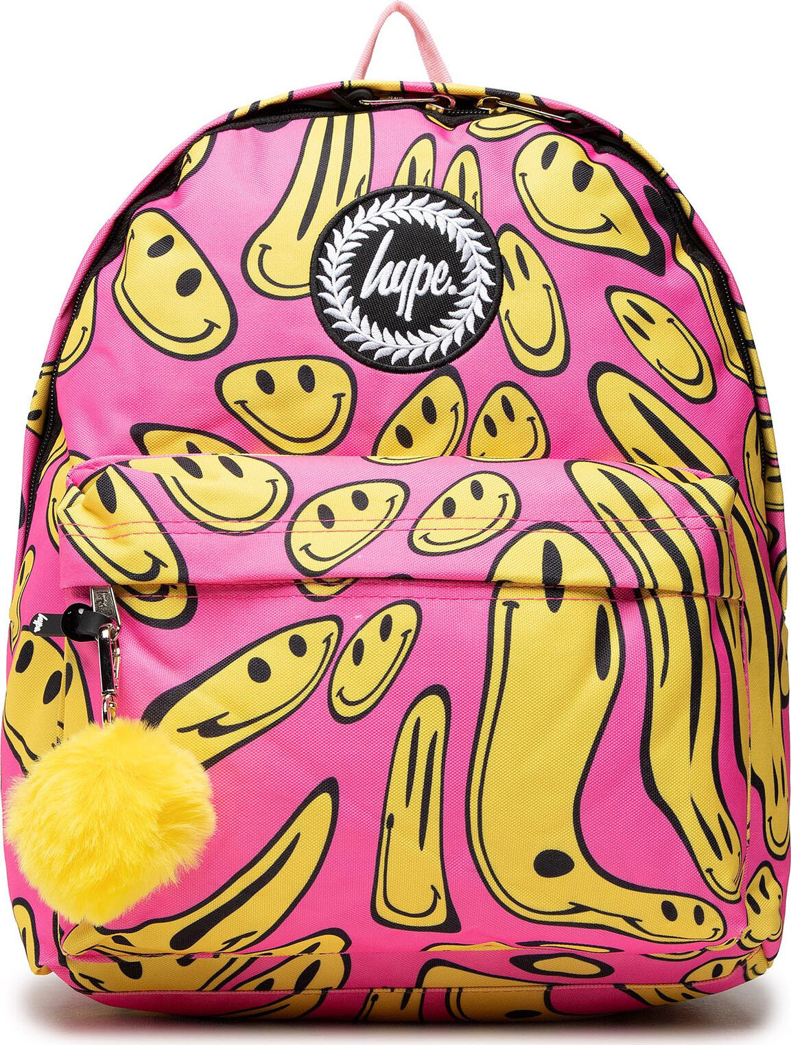 Batoh HYPE Face Backpack TWLG-747 Pink & Yellow Happy