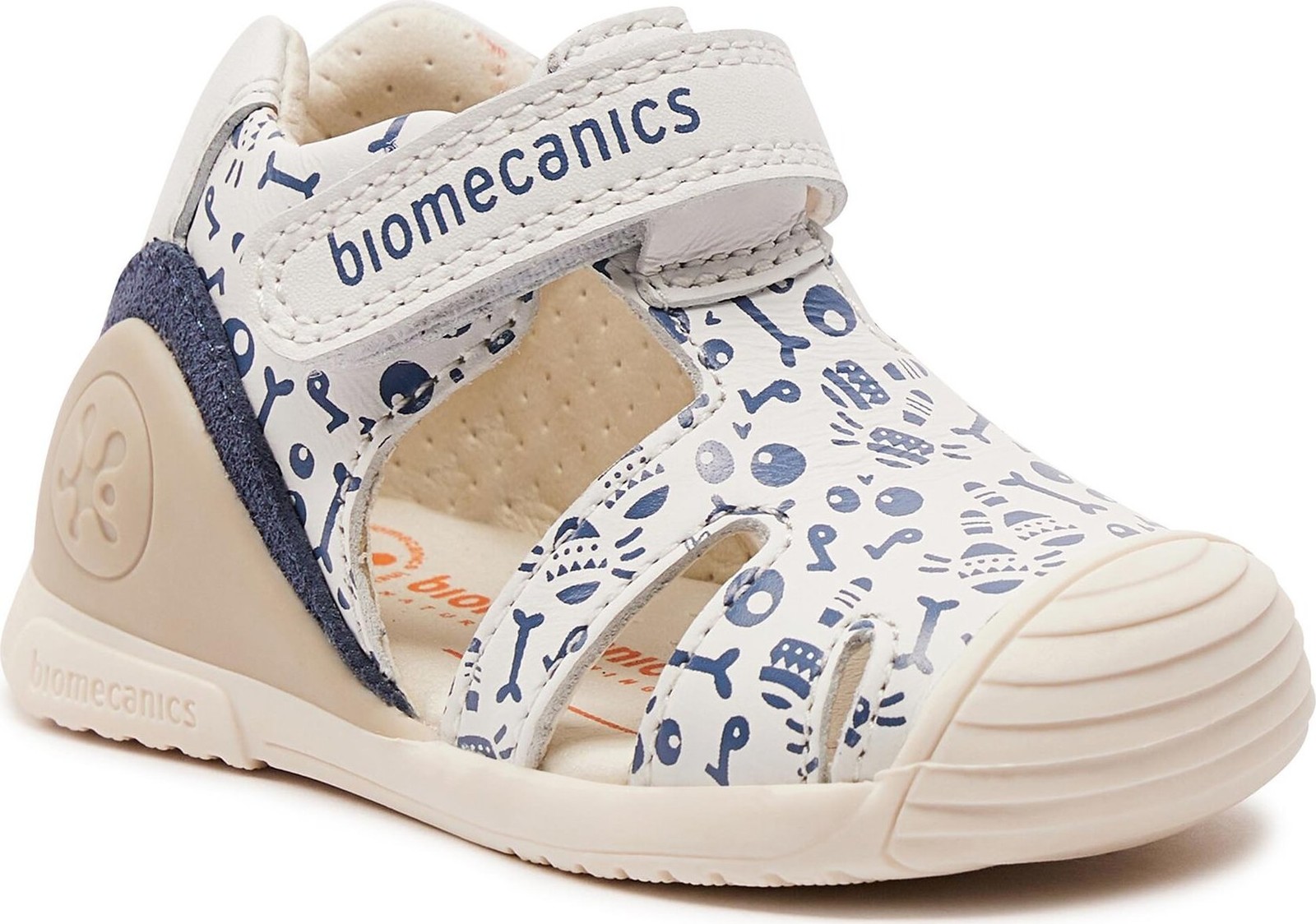 Sandály Biomecanics 242128 B Blanco