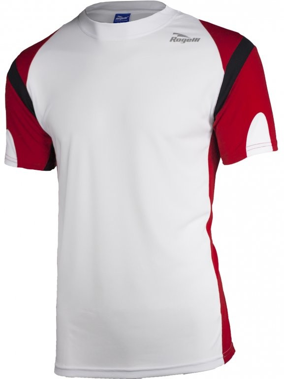 Rogelli triko krátké pánské DUTTON bílo/červené M