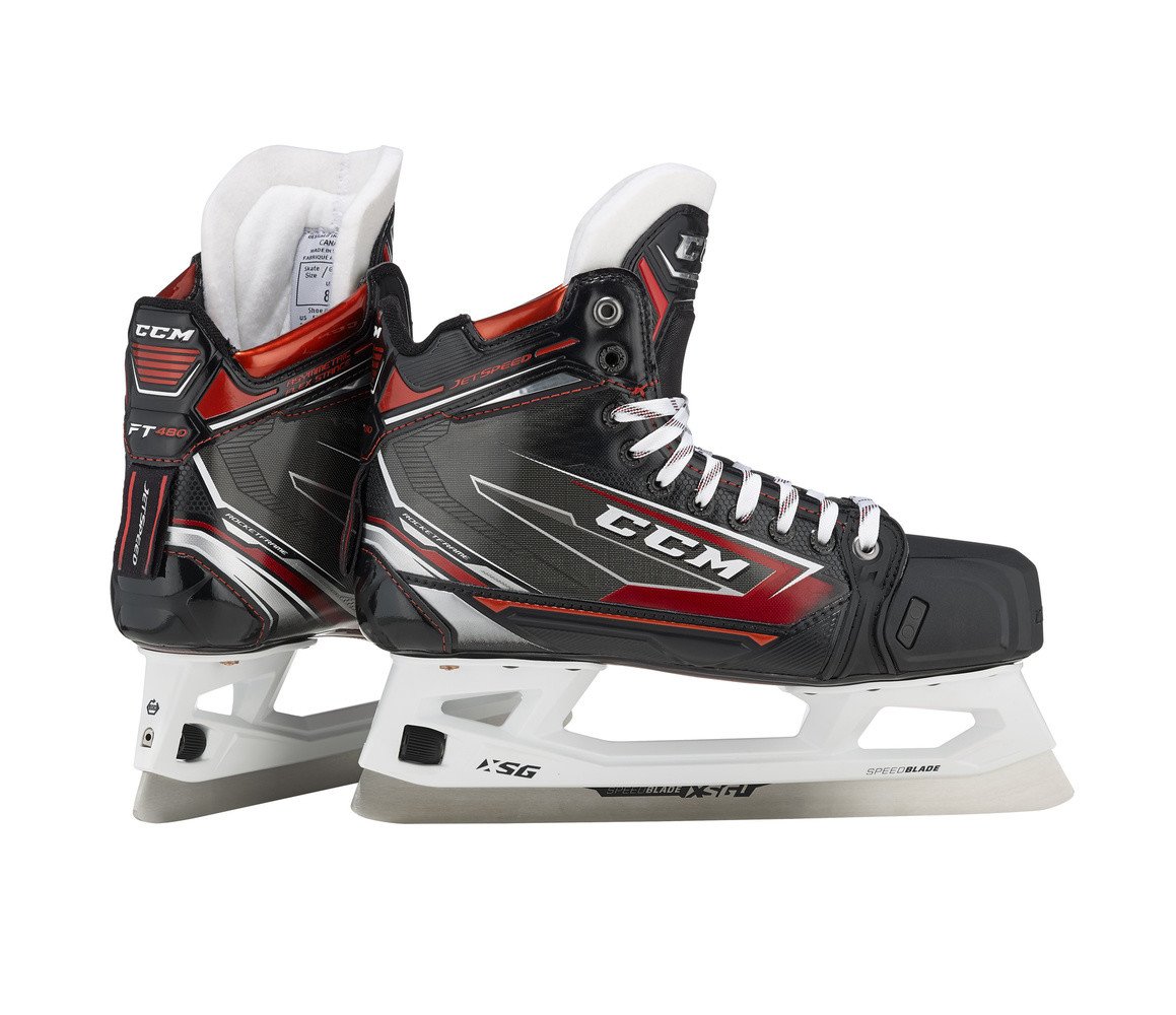 CCM Brankářské brusle JetSpeed FT480 JR, Junior, 4.5, 38, D