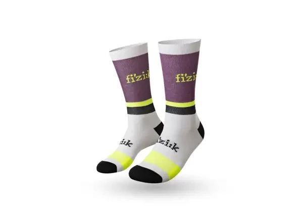 Fizik Team Edition ponožky Lilac/White vel. S