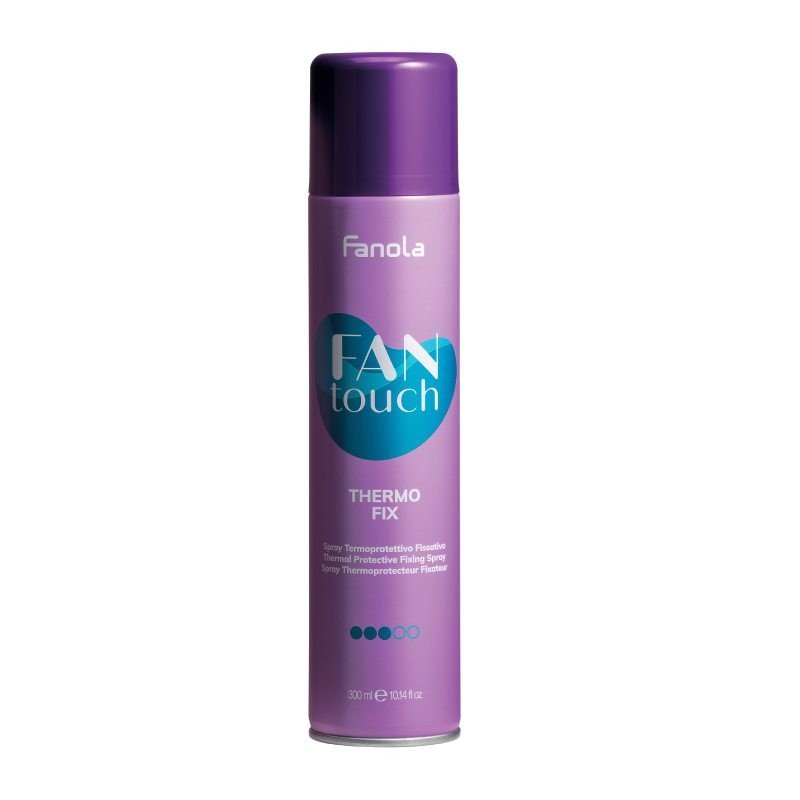 Fanola Fan Touch Thermo Fix ●●●○○- termoochranný sprej se střední fixací, 300 ml