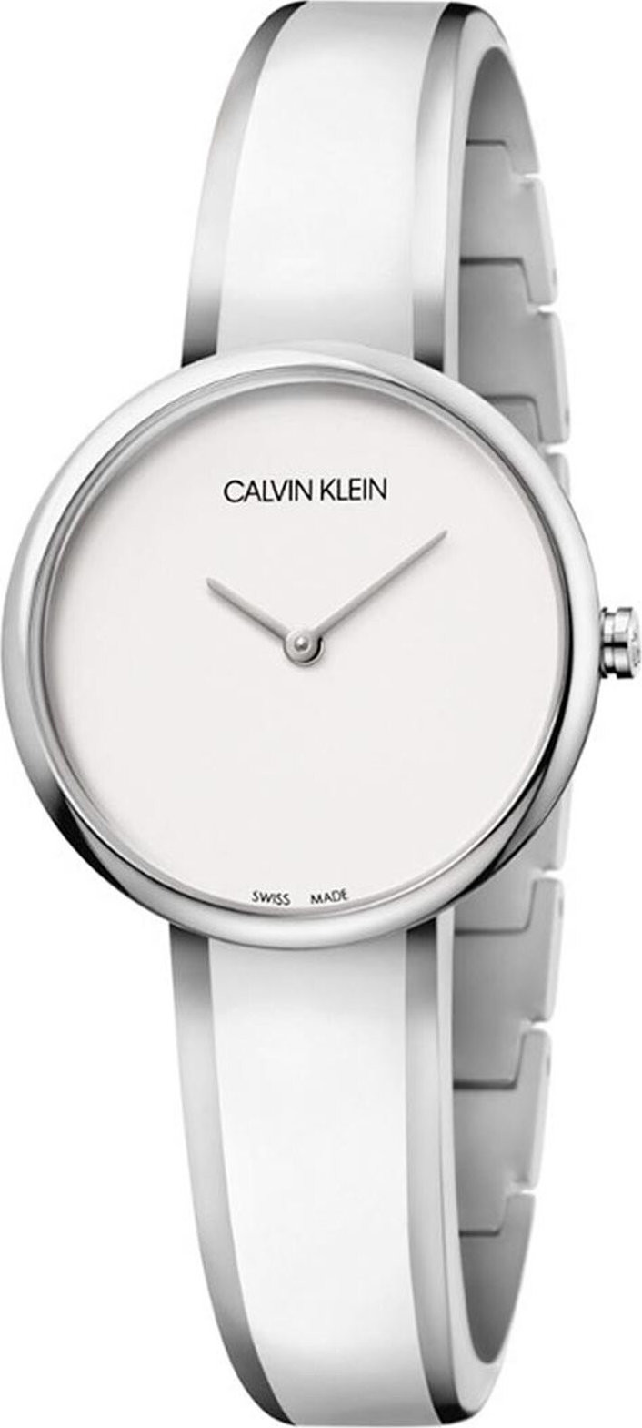 Hodinky Calvin Klein Lady K4E2N116 Silver/White/Silver