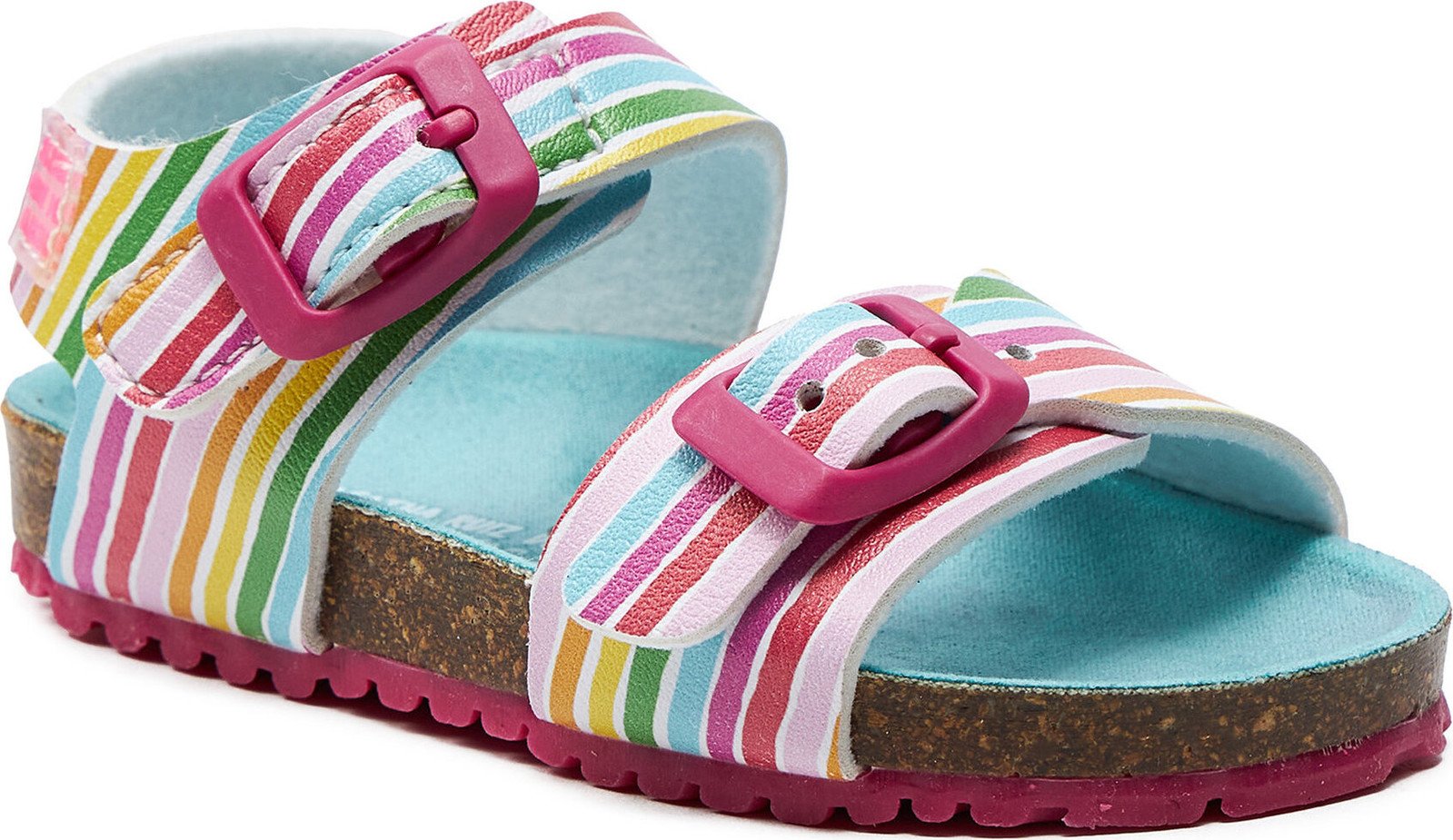 Sandály Agatha Ruiz de la Prada 242939-A M Blanco Y Rayas