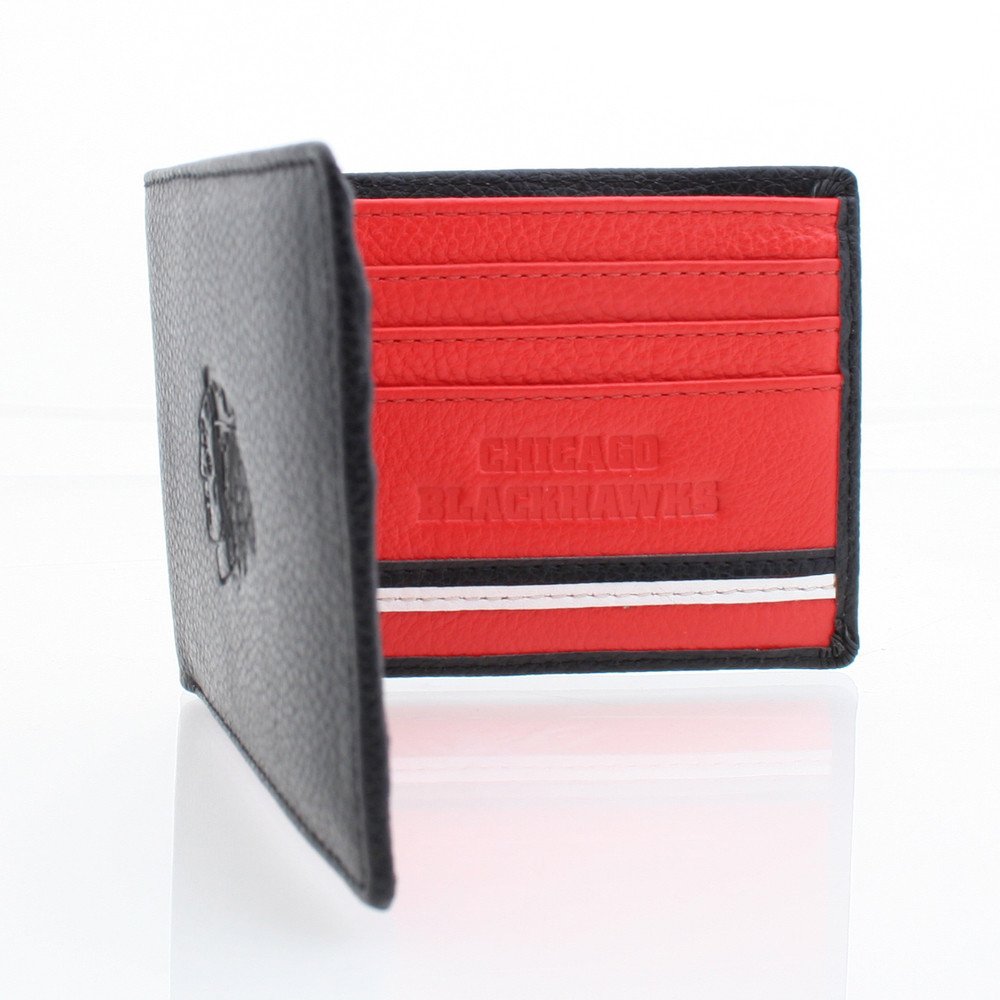 JFSC Kožená peněženka NHL Leather Wallet, Chicago Blackhawks