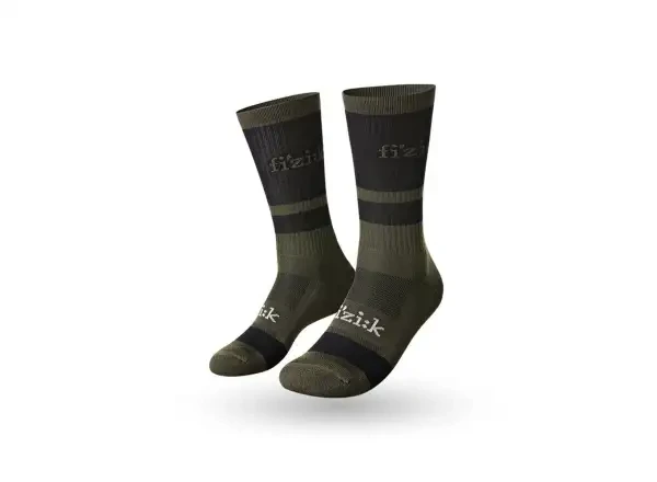 Fizik Off-Road ponožky Army/Black vel. S