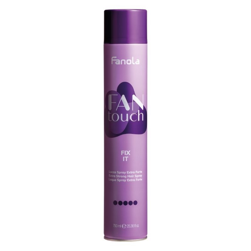 Fanola Fan Touch Fix It ●●●●● - extra silně tužící lak na vlasy 750 ml