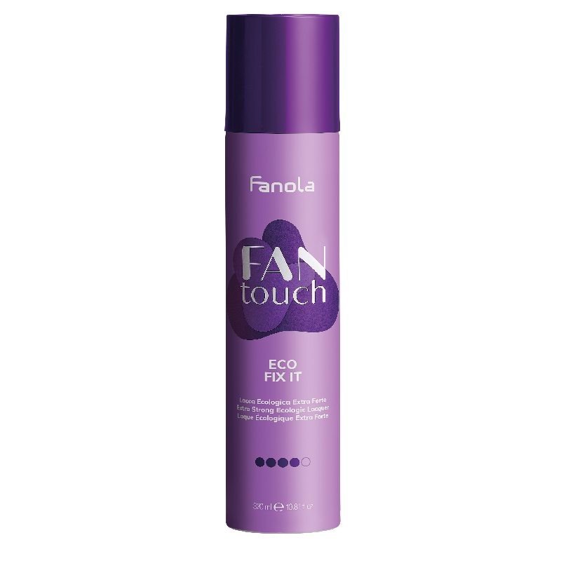 Fanola Fan Touch Eco Fix It ●●●●○ - silně fixační lak na vlasy, 320 ml