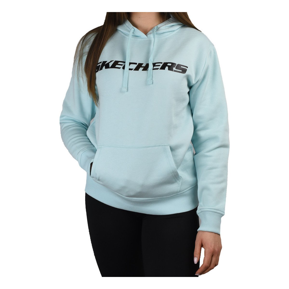 Skechers  Heritage Hoodie  Modrá