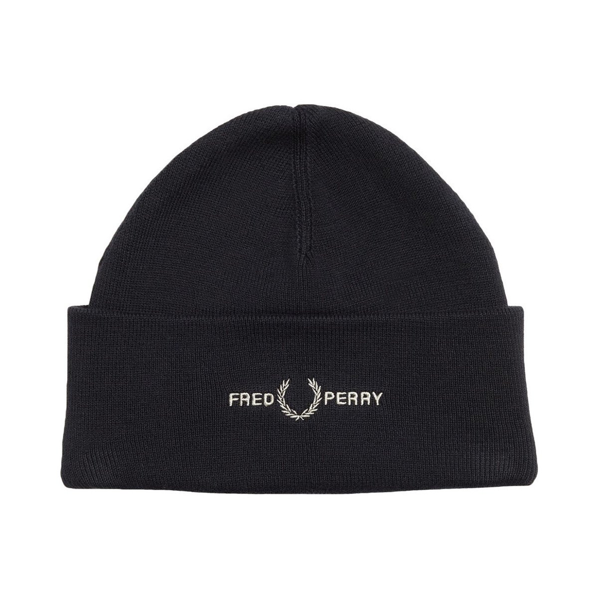 Fred Perry  Graphic Beanie  Černá