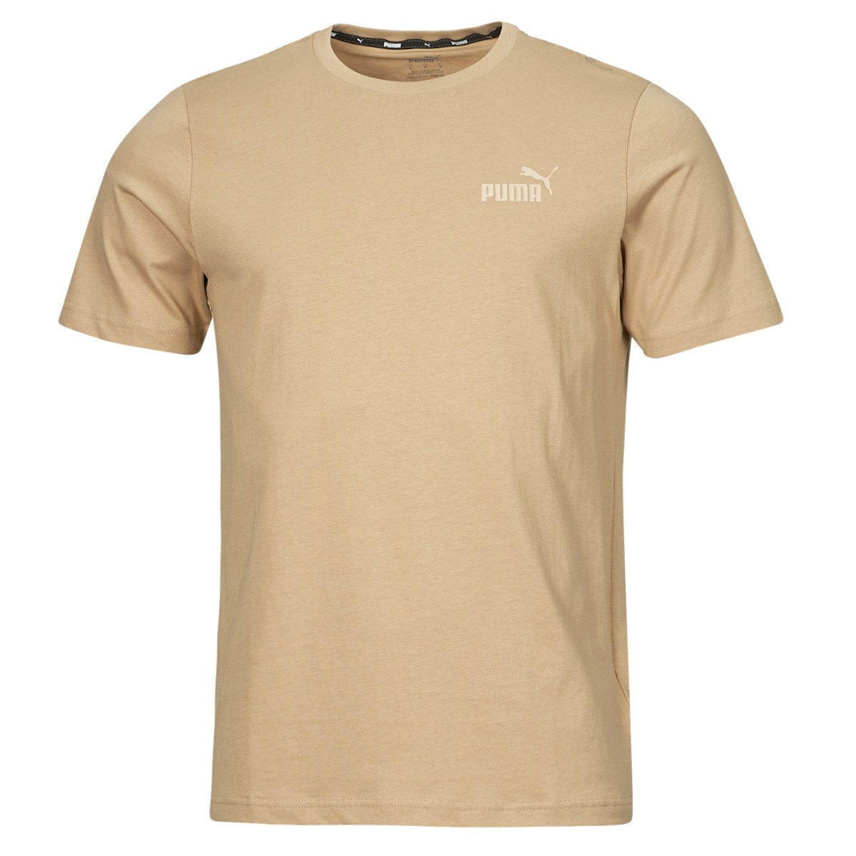 Puma  ESS SMALL LOGO TEE (S)  Béžová