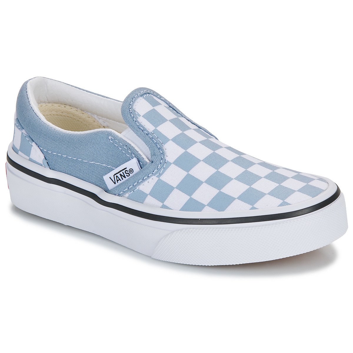 Vans  UY Classic Slip-On COLOR THEORY CHECKERBOARD DUSTY BLUE  Modrá