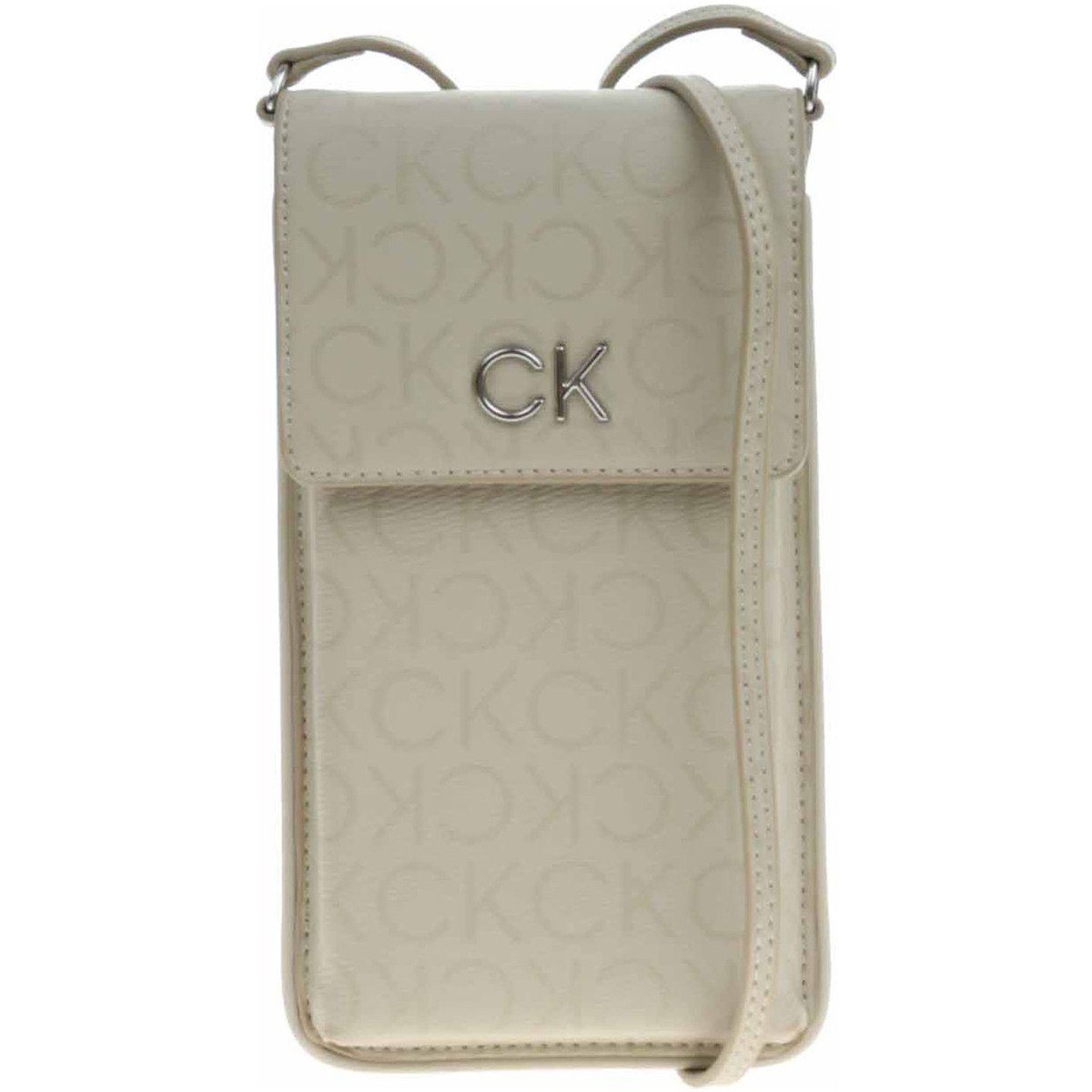 Calvin Klein Jeans  pouzdro na mobil K60K611708 PEA  Béžová