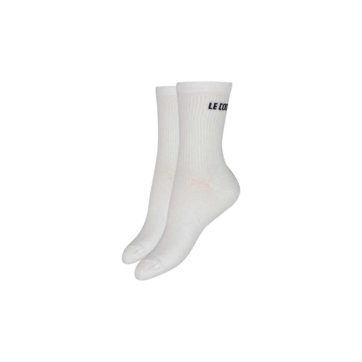 Le Coq Sportif  ESS CHAUSSETTES HAUTE X2  Bílá